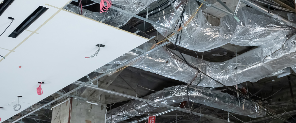 設備一体工事（冷熱＋電気の一貫対応）