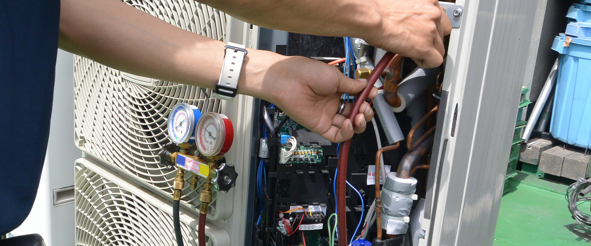 フロンガス回収